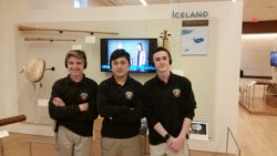 3 Students at MIM field trip